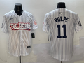 Men's New York Yankees Anthony Volpe White Limited Player Jersey1