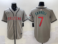 Men's Arizona Diamondbacks Corbin Carroll Gray Limited Player Jersey
