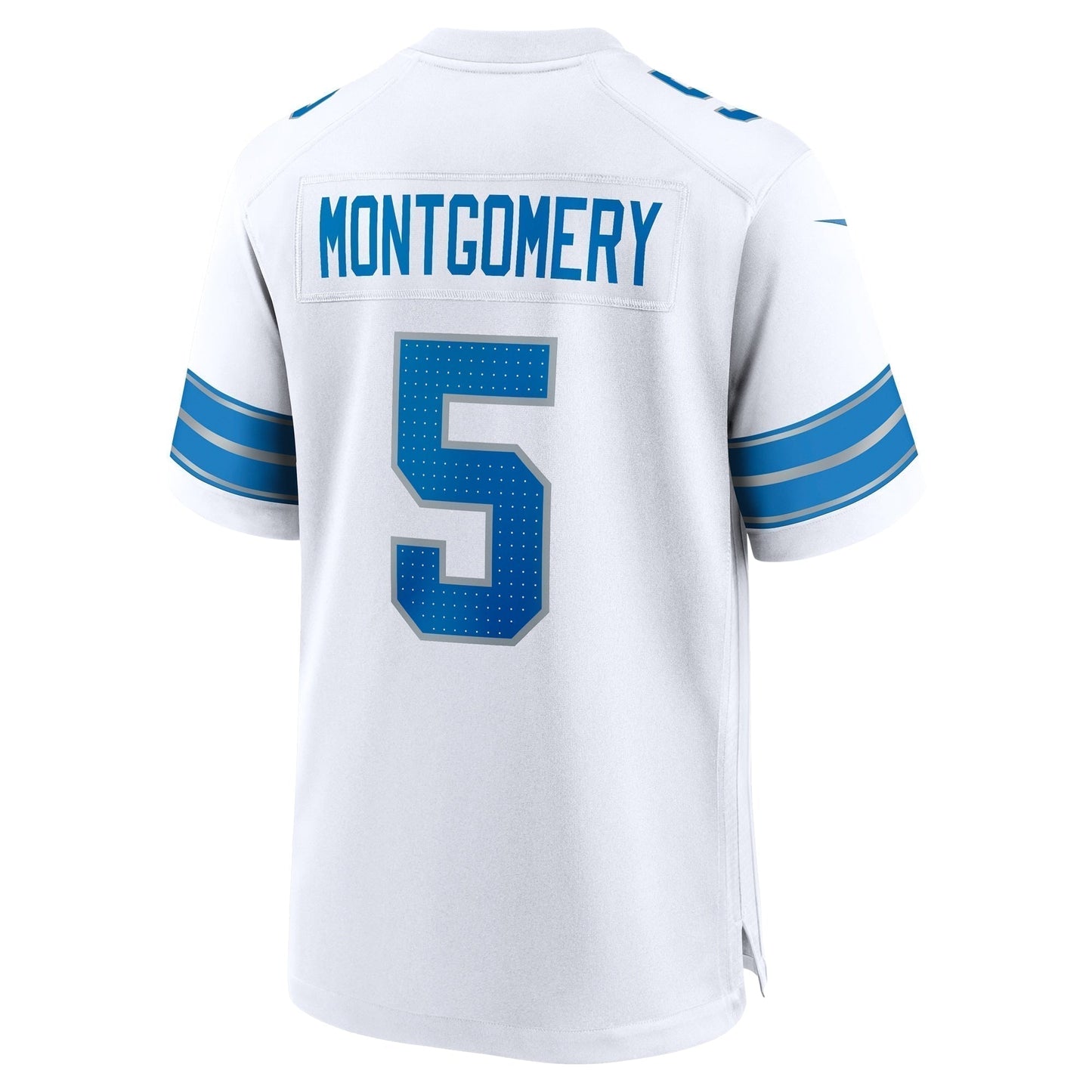David Montgomery Detroit Lions  Game Jersey -  White