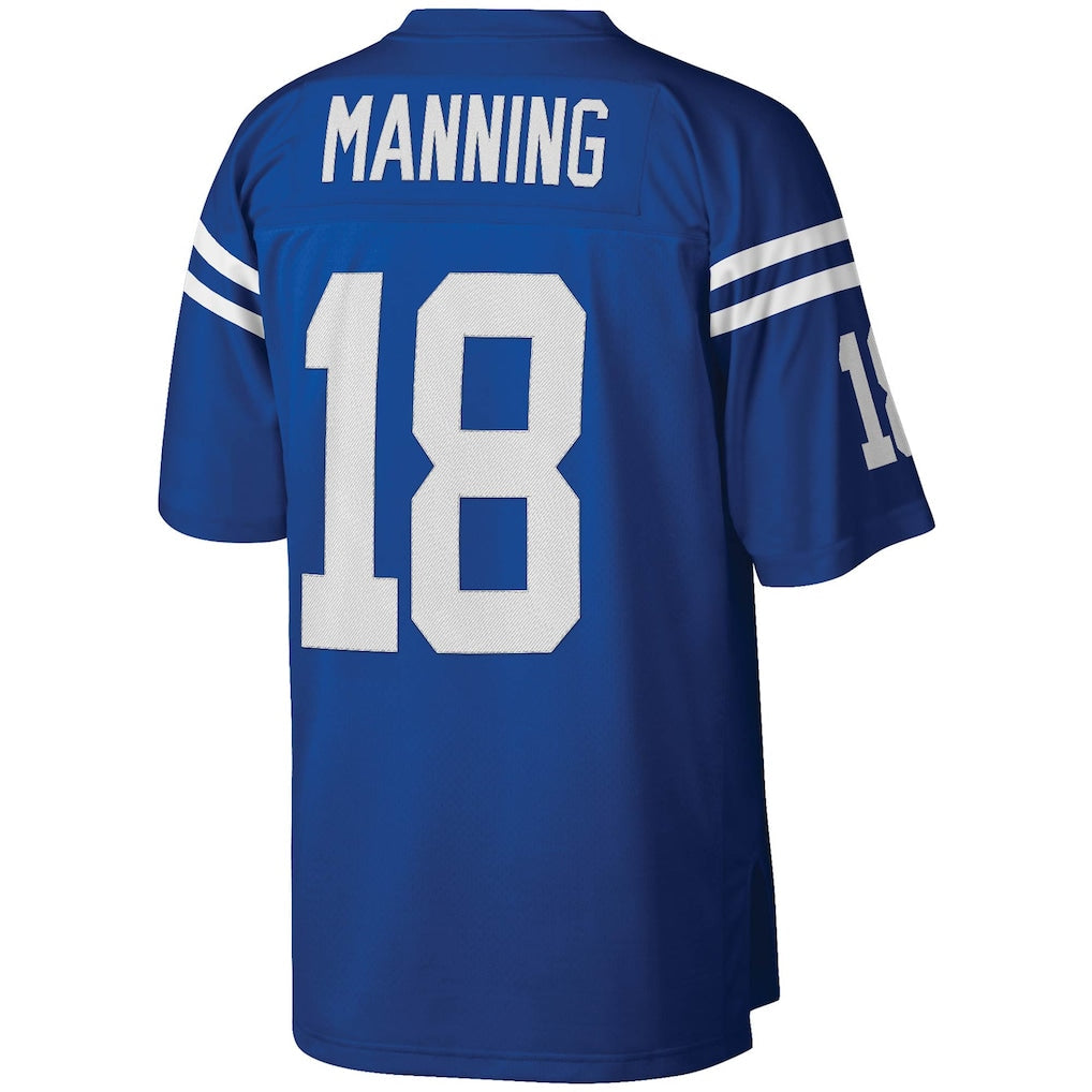 IN.Colts #18 Peyton Manning  Royal Legacy Replica Jersey