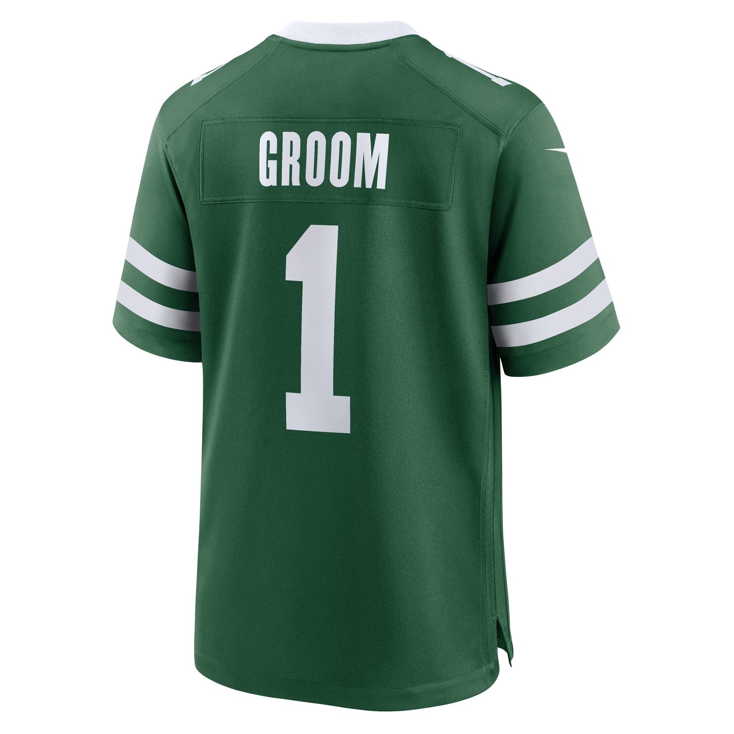 Number 1 Groom New York Jets  Game Jersey - Legacy Green