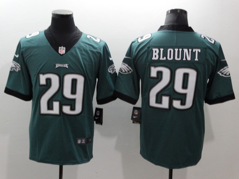 Men's Philadelphia Eagles LeGarrette Blount Midnight Green Game Jersey
