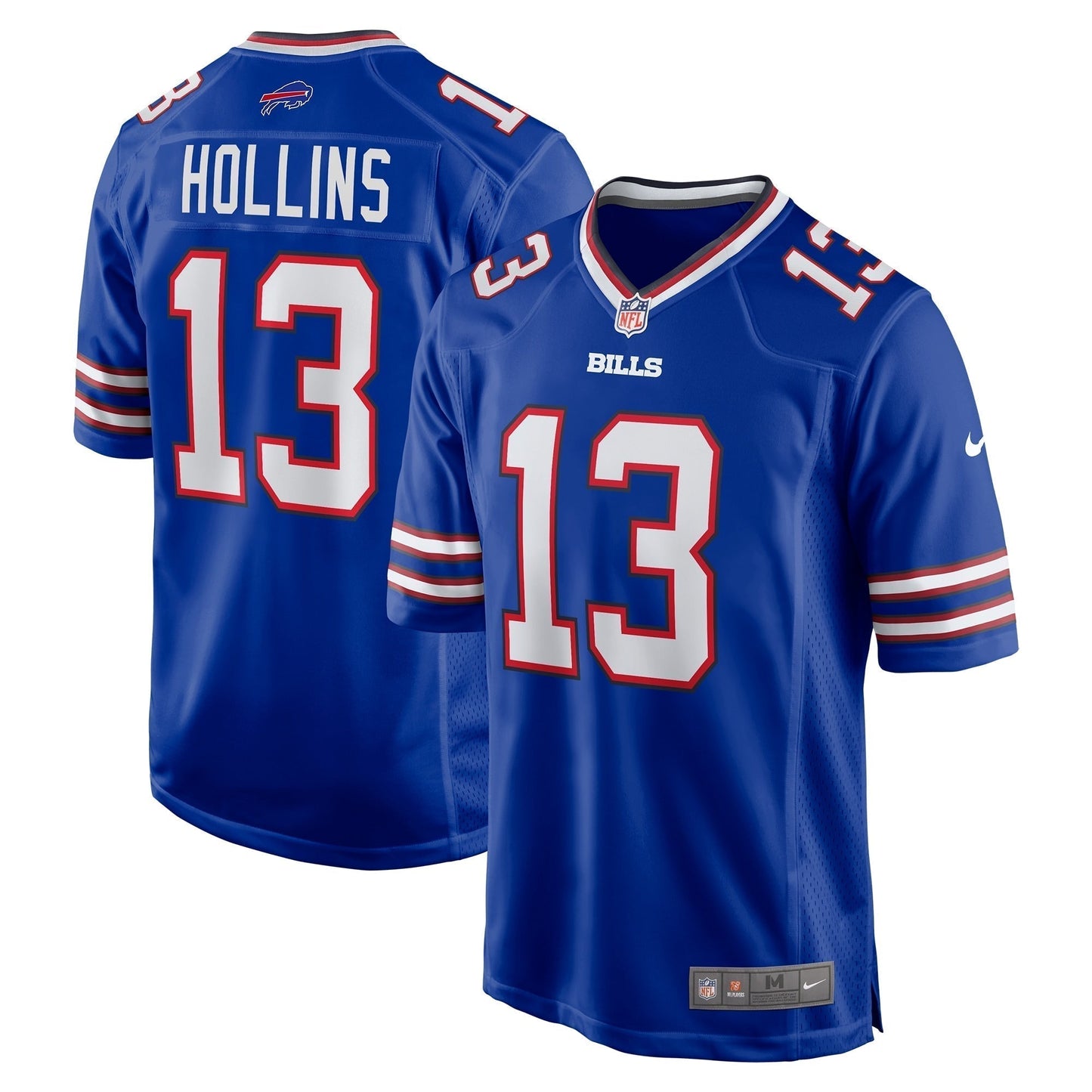 Mack Hollins Buffalo Bills   Game Jersey -  Royal