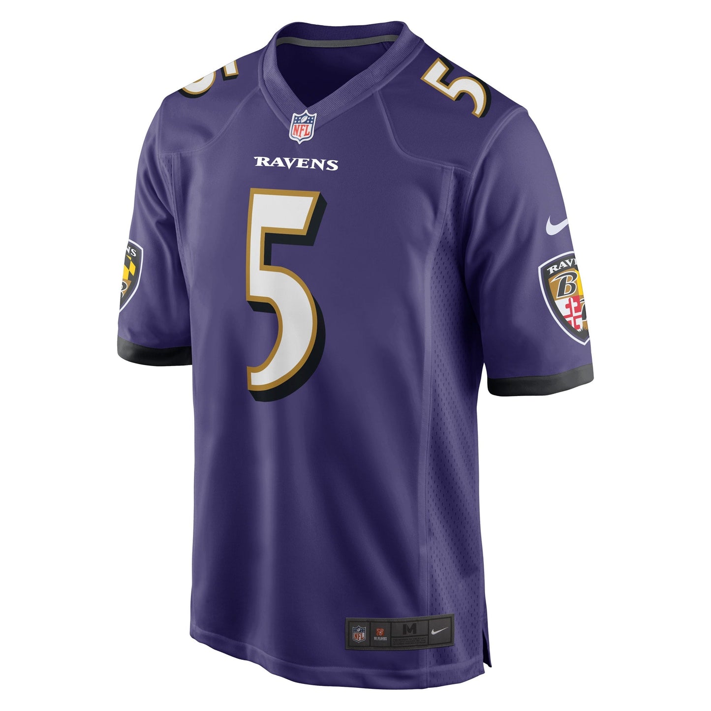 Jalyn Armour-Davis Baltimore Ravens  Game   Jersey - Purple