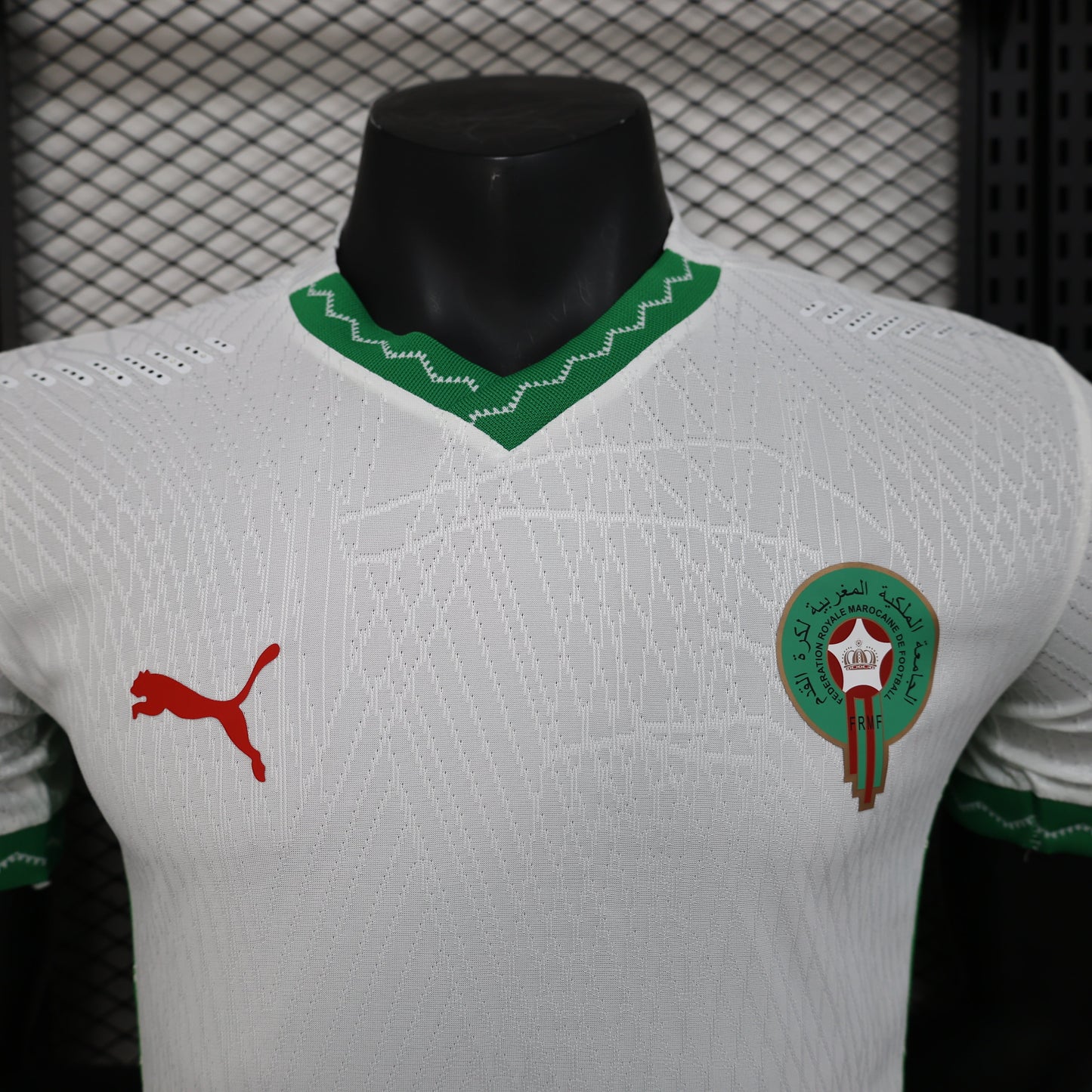 2026 Perforated Morocco Away Player Jersey