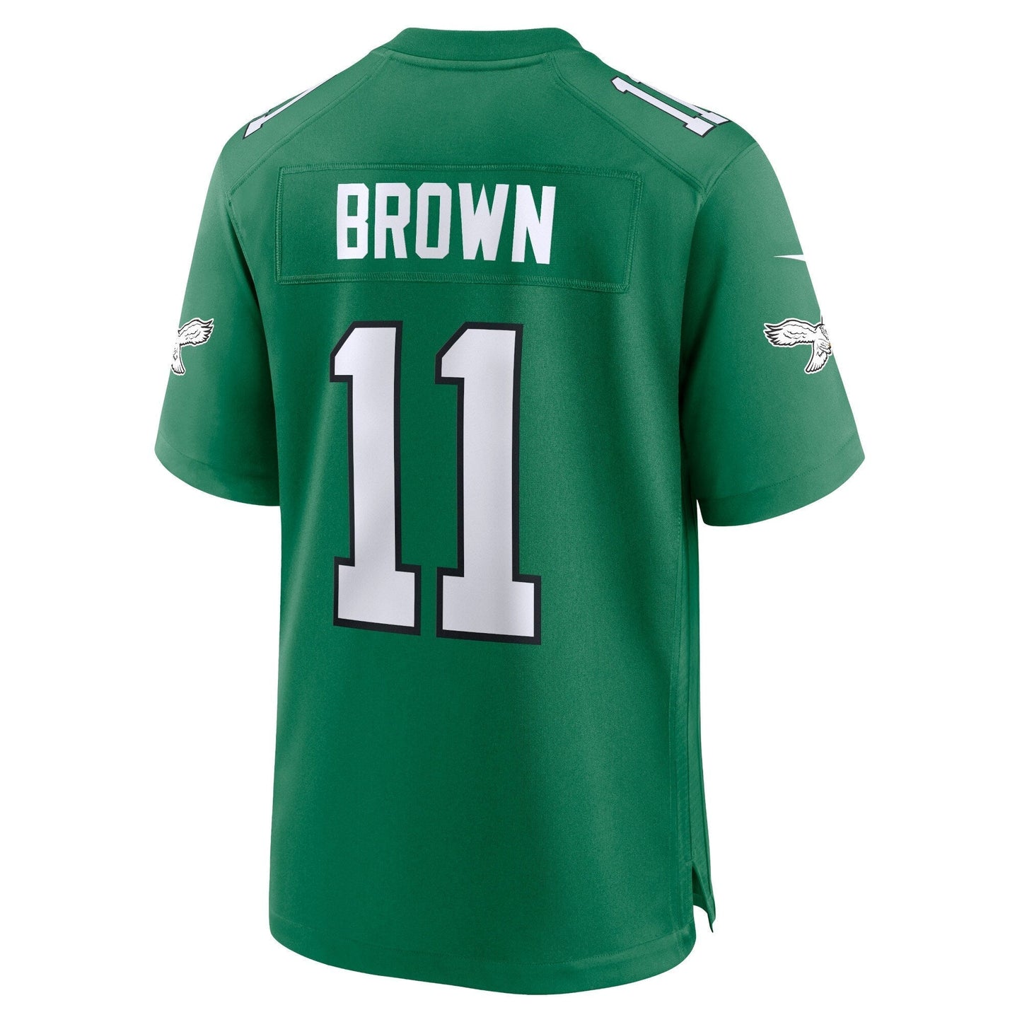 A.J. Brown Philadelphia Eagles  Alternate Game   Jersey - Kelly Green