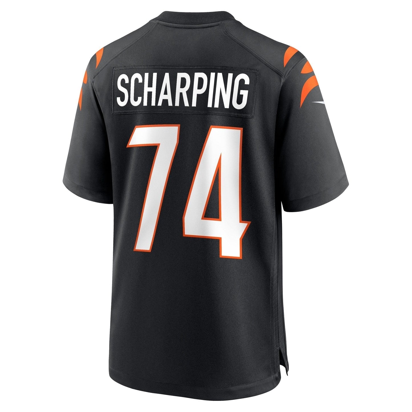 Max Scharping Cincinnati Bengals  Game   Jersey - Black