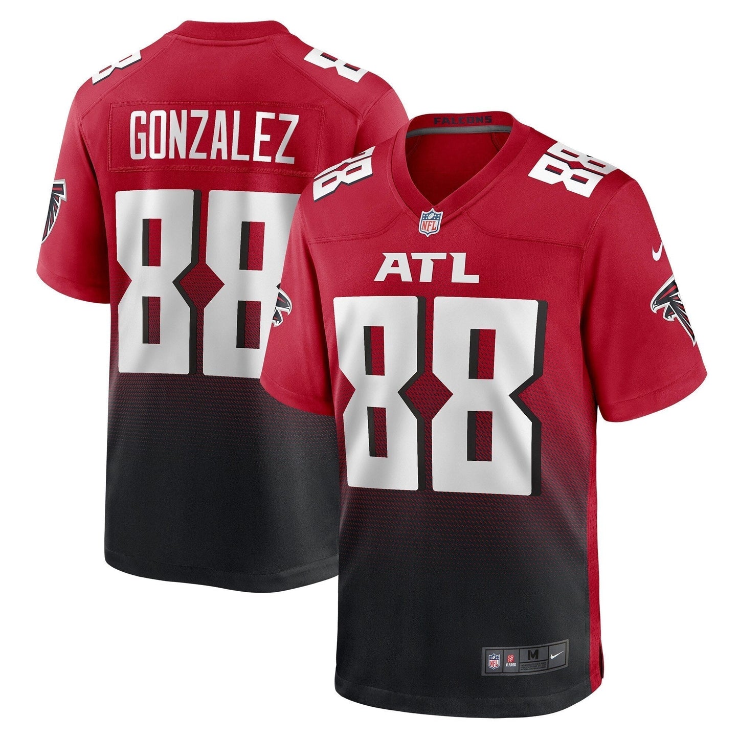 Tony Gonzalez Atlanta Falcons  Retired   Alternate Game Jersey - Red