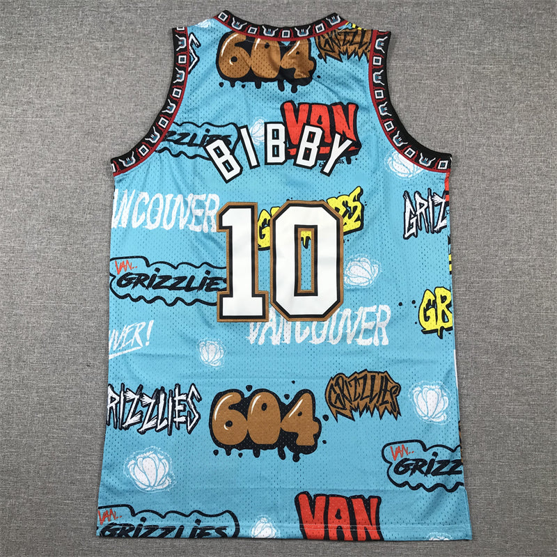 Grizzlies No. 10 BIBBY Graffiti