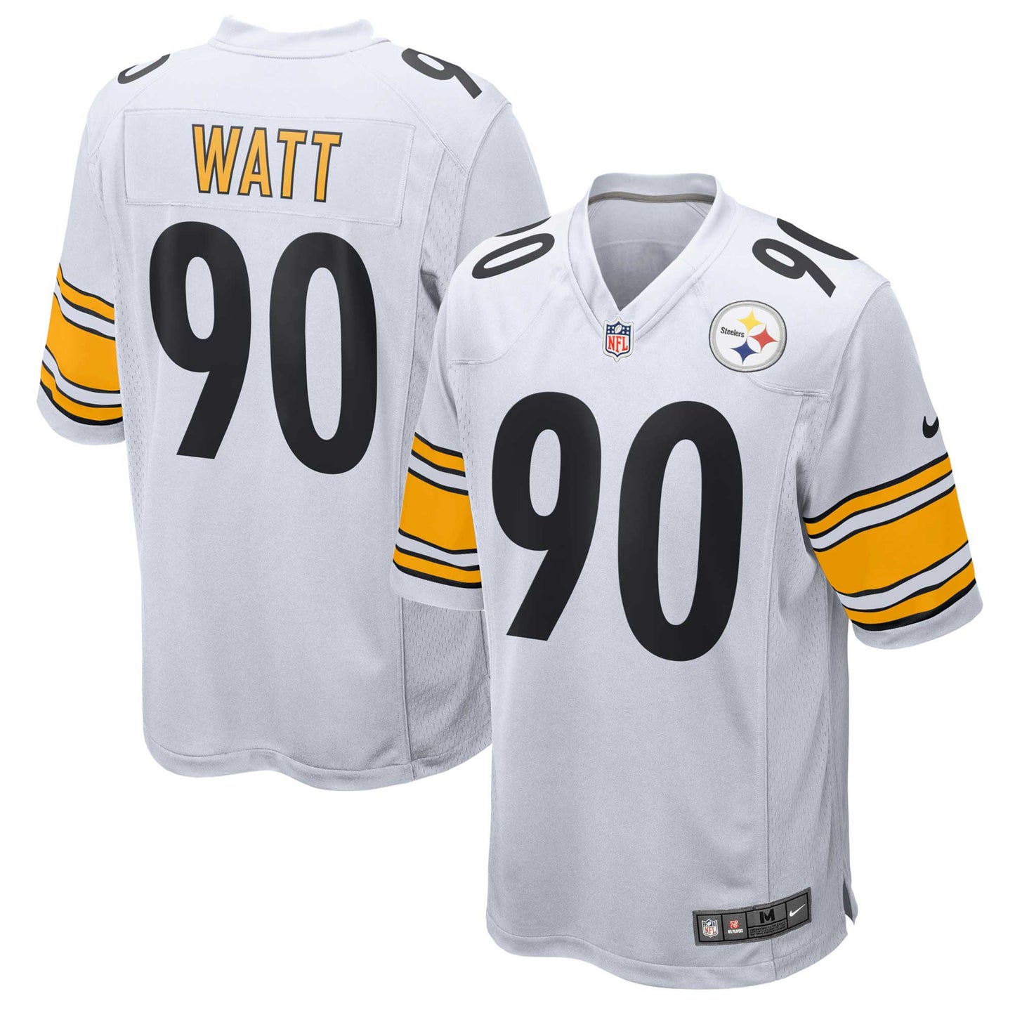 T.J. Watt Pittsburgh Steelers  Game Jersey - White