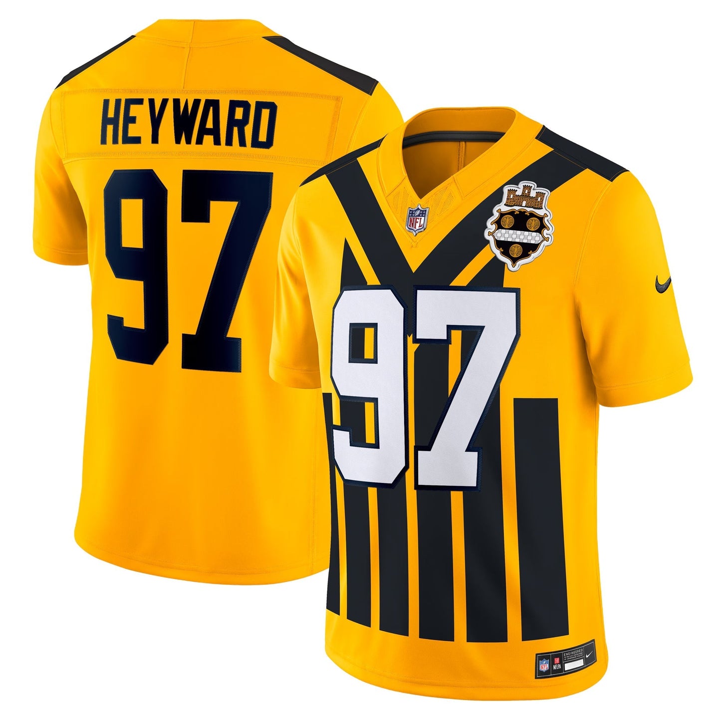 Pittsburgh Steelers Cameron Heyward Gold Alternate Vapor F.U.S.E. Limited Jersey