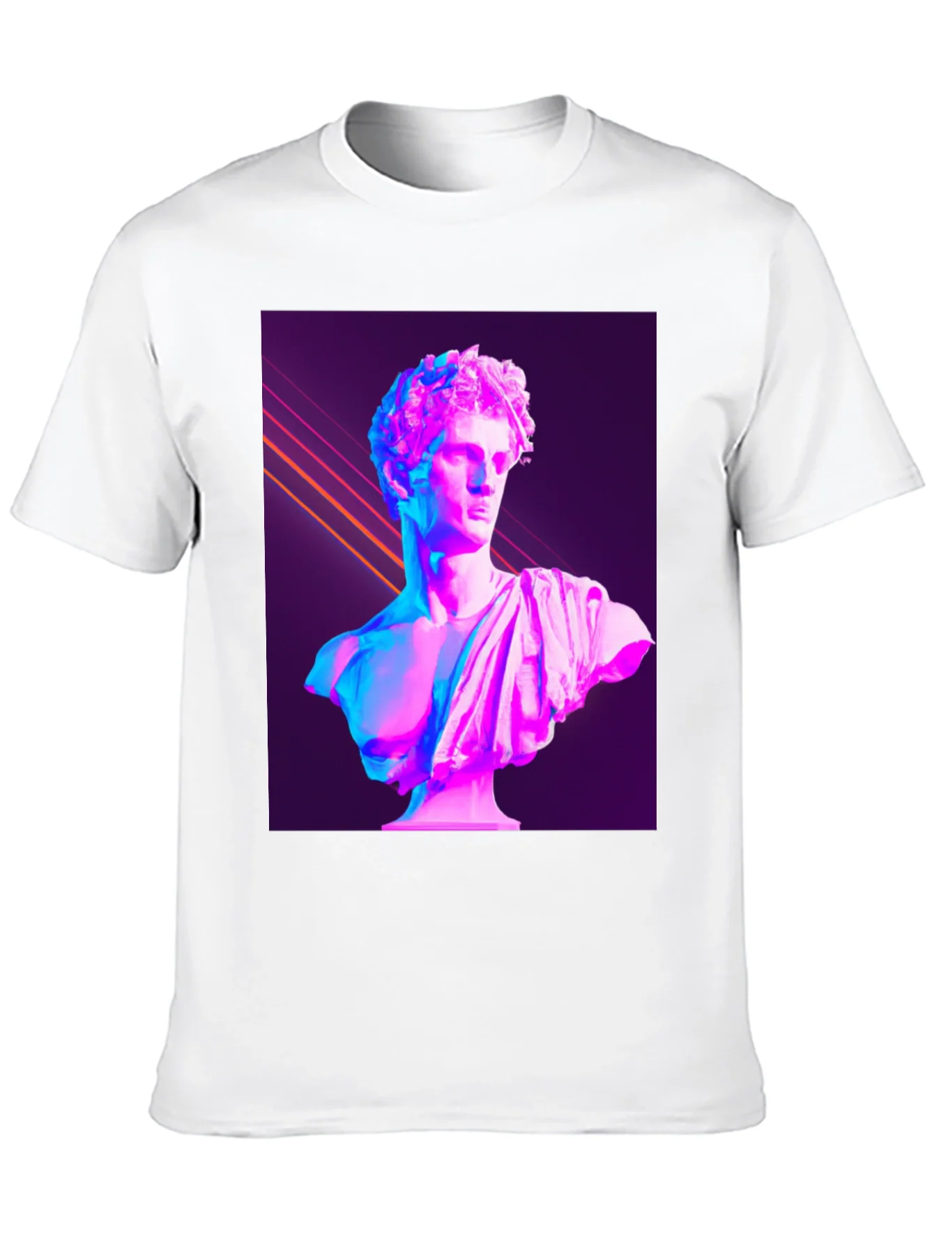 Vaporwave Bust T-Shirt - Aesthetic Statue Tee