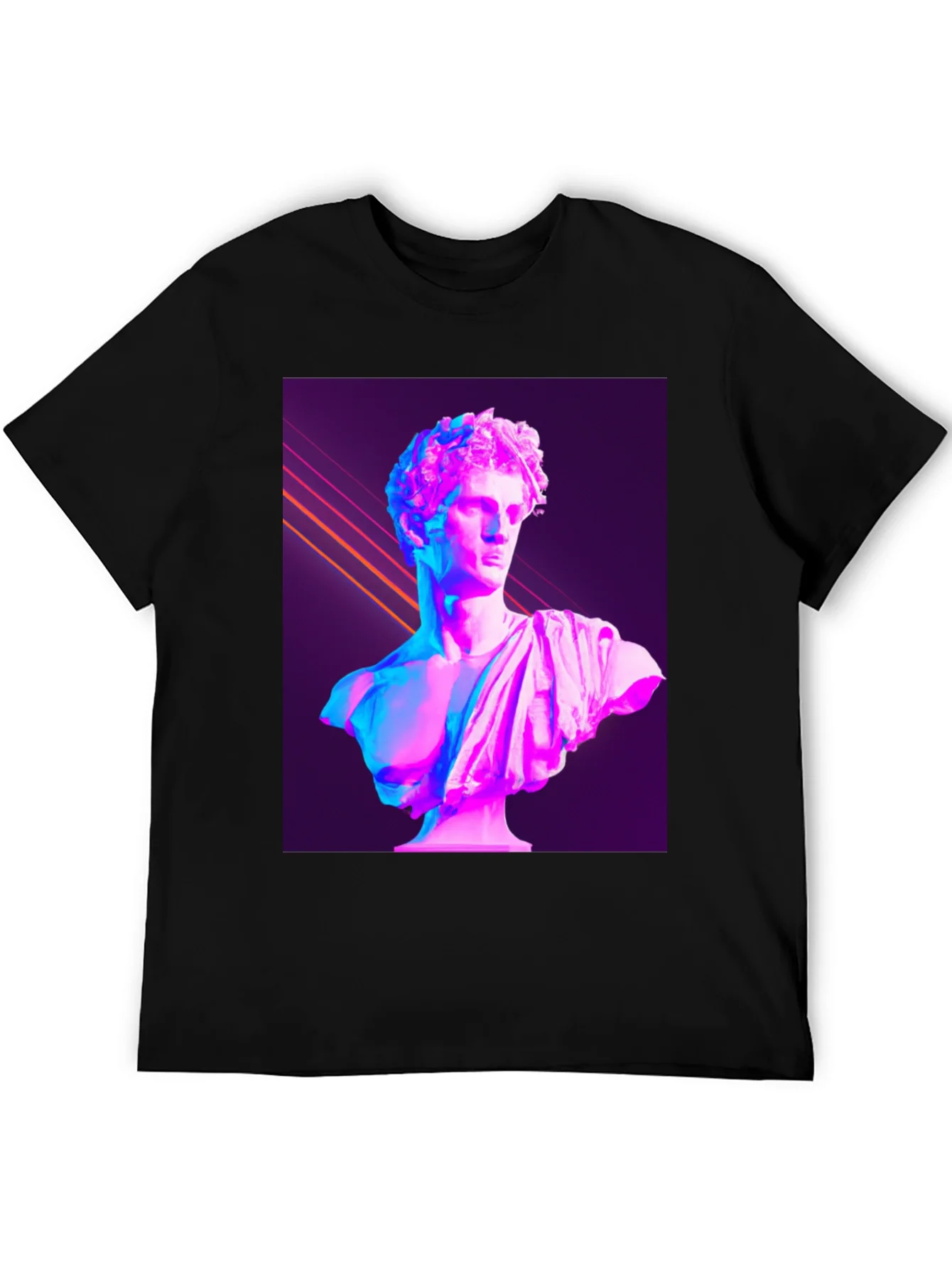 Vaporwave Bust T-Shirt - Aesthetic Statue Tee
