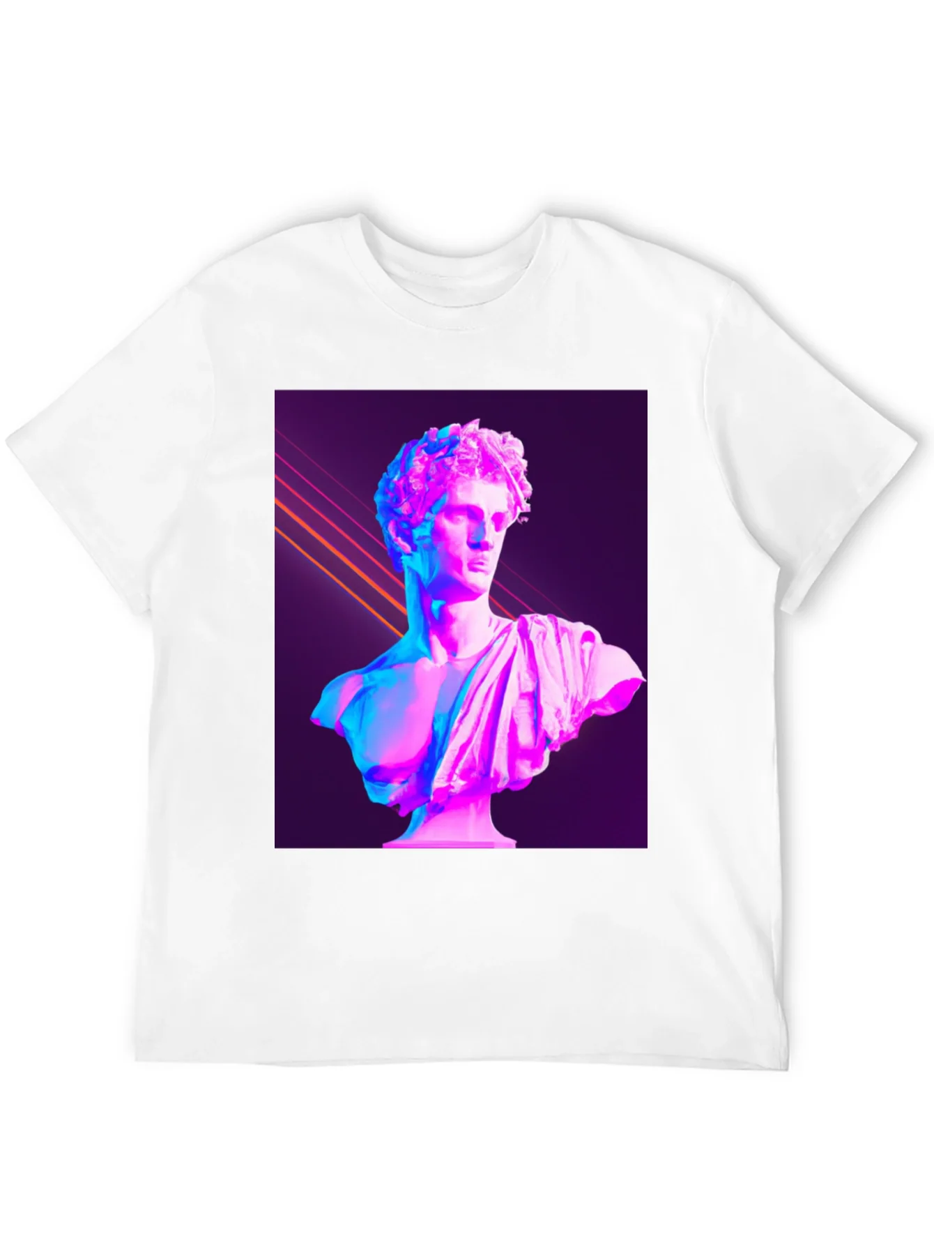 Vaporwave Bust T-Shirt - Aesthetic Statue Tee