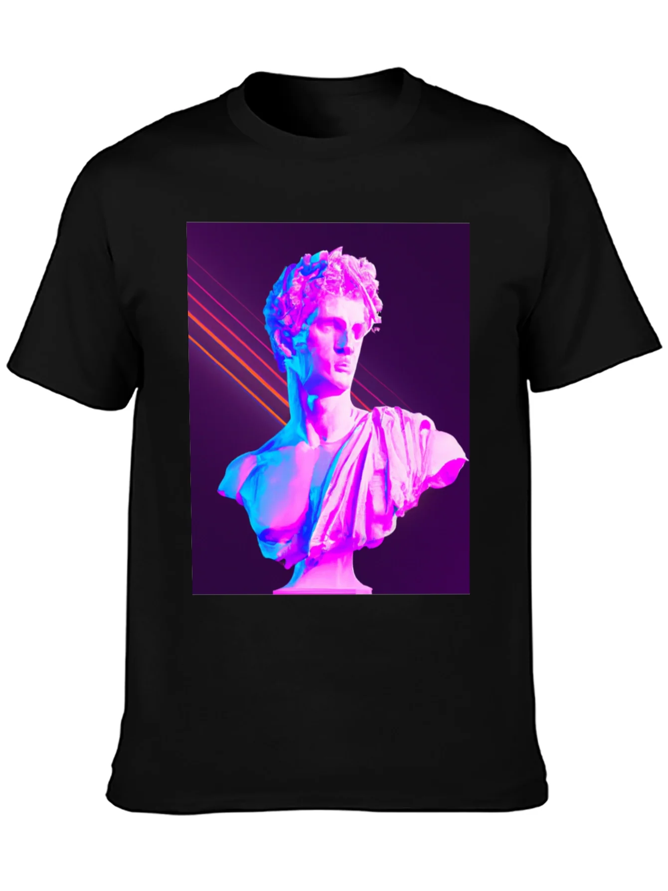 Vaporwave Bust T-Shirt - Aesthetic Statue Tee