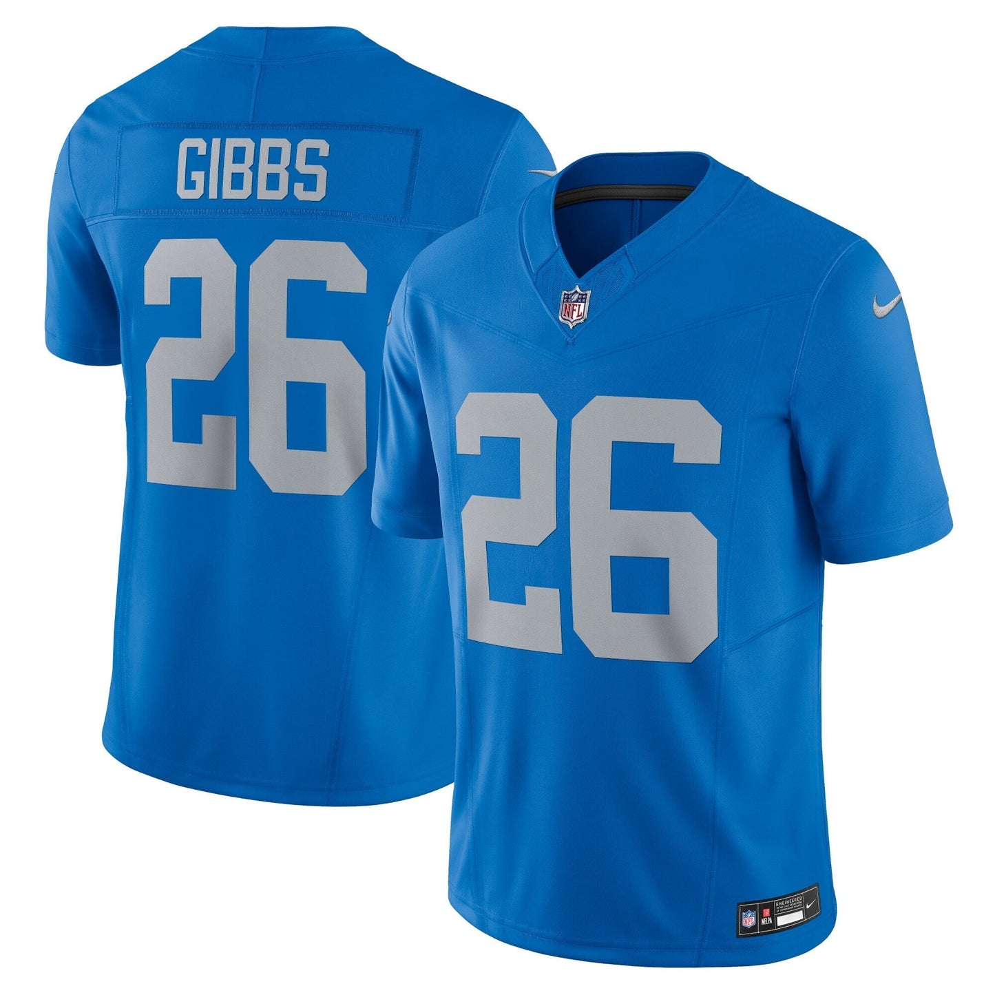 Jahmyr Gibbs Detroit Lions  Vapor F.U.S.E. Alternate Limited Jersey - Blue