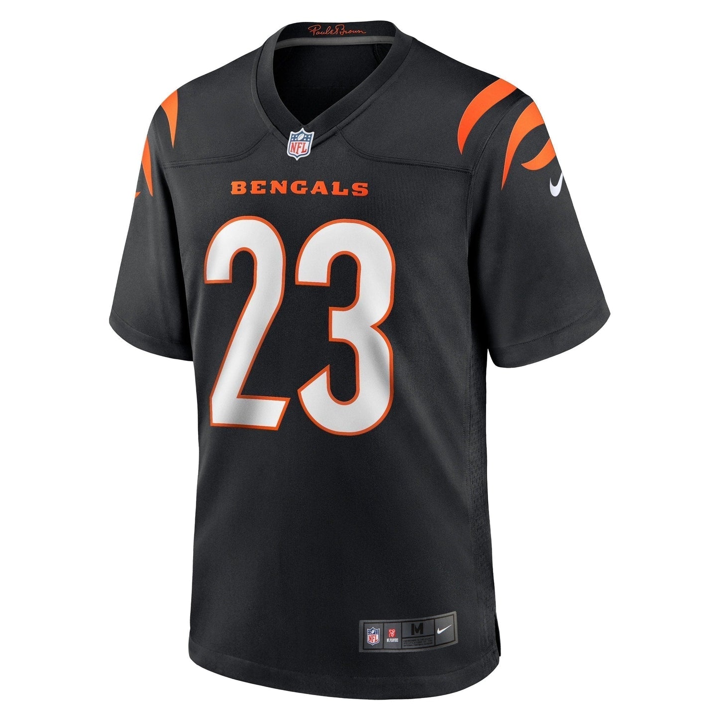 Daxton Hill Cincinnati Bengals   Game Jersey - Black