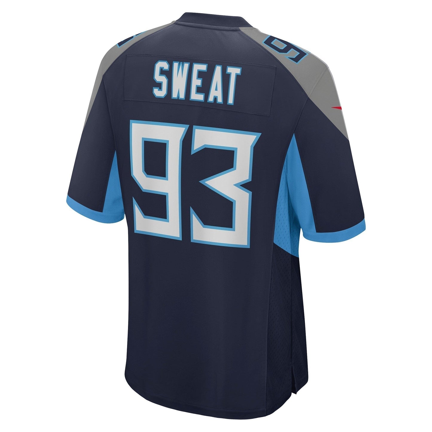 T'Vondre Sweat Tennessee Titans  Team Game Jersey -  Navy