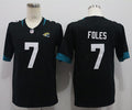 Men's Jacksonville Jaguars Nick Foles Black Game Jersey