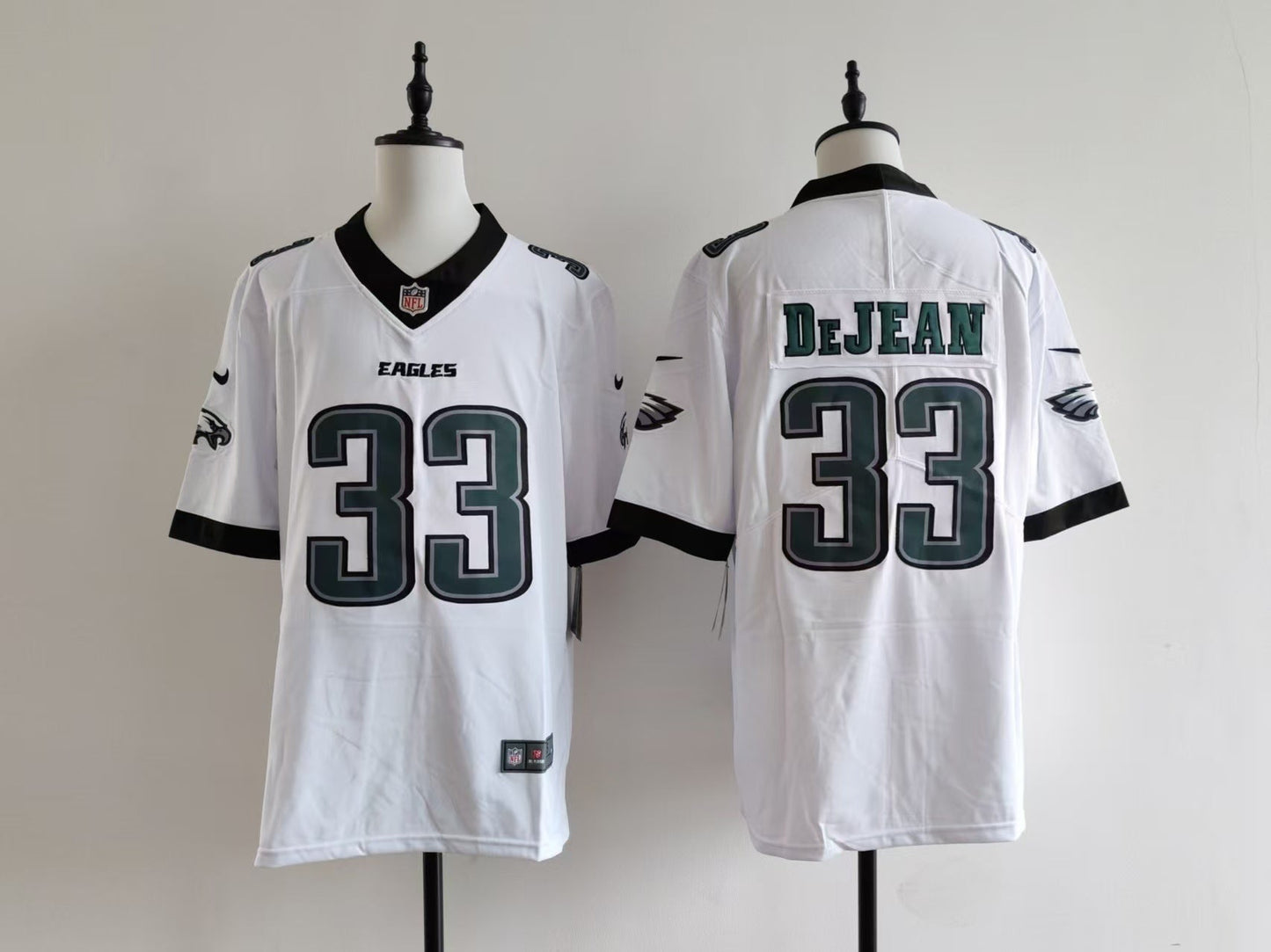 Men's Philadelphia Eagles Cooper DeJean  Jersey-white