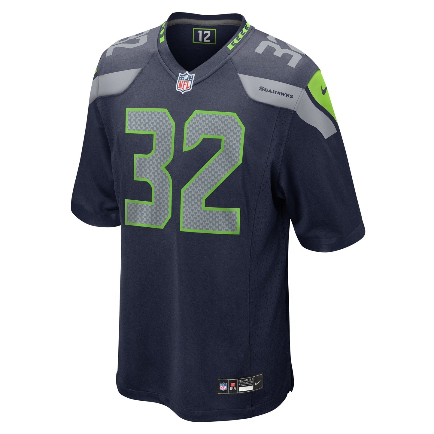 Jerrick Reed II Seattle Seahawks   Game Jersey - College Navy