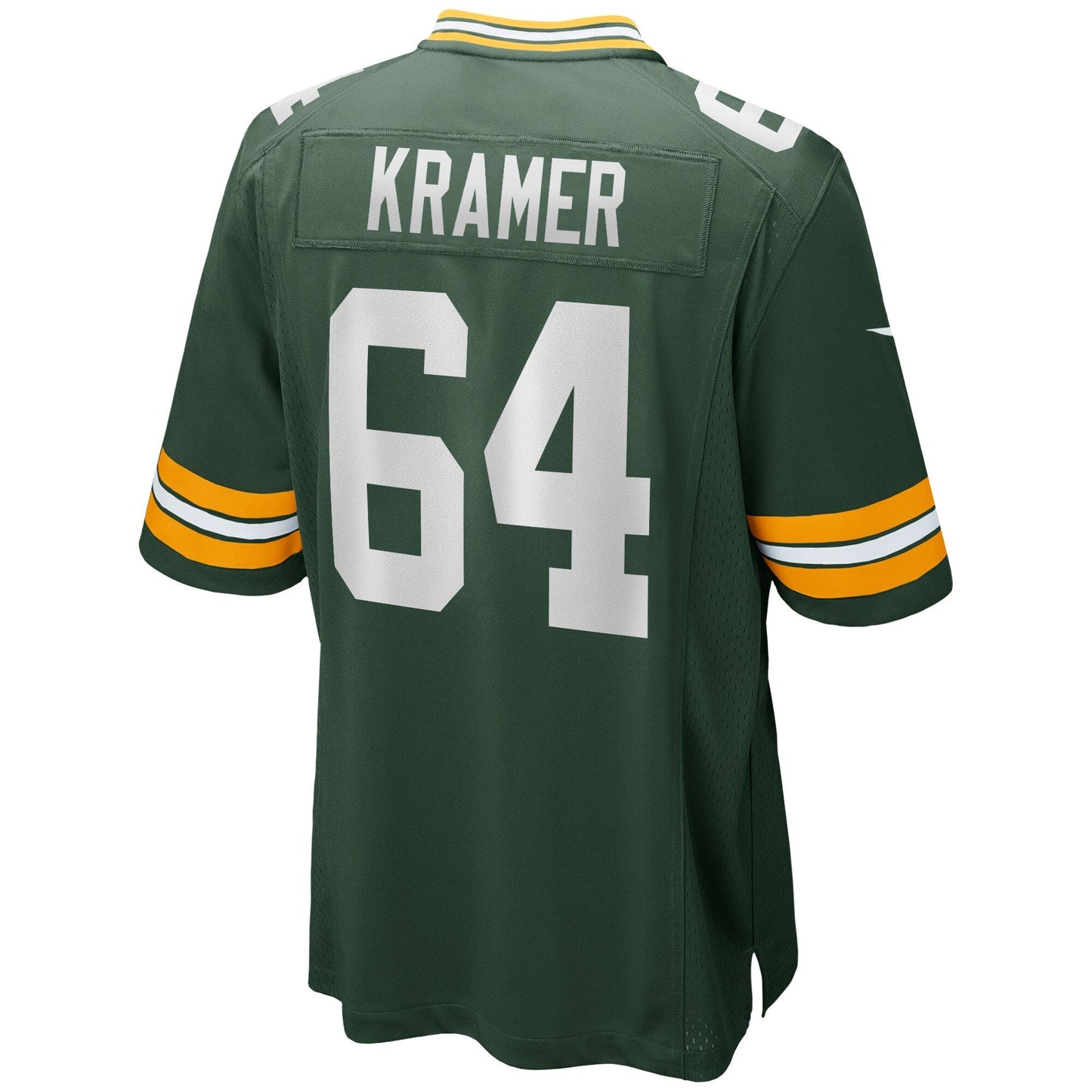 Jerry Kramer Green Bay Packers  Game Retired   Jersey - Green