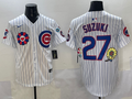 Men's Chicago Cubs Seiya Suzuki White Player Jersey