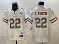 Men's Dallas Cowboys Emmitt Smith #22 White Game Team Jersey