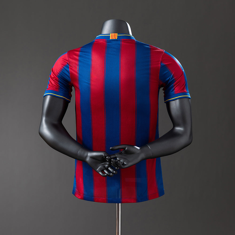Barcelona 09/10 Home Player Version Retro Jersey