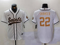 Men's New Orleans Saints Rashid Shaheed White Game Jersey