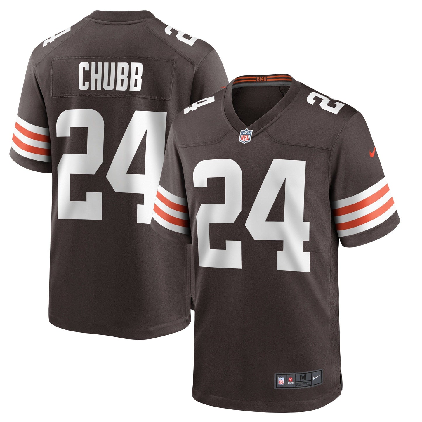 Nick Chubb Cleveland Browns    Game Jersey - Brown