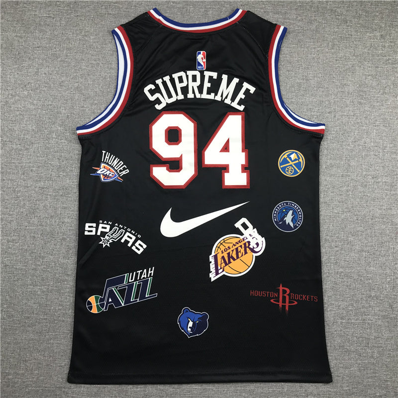 Supreme co-branded No. 94 jersey (black)