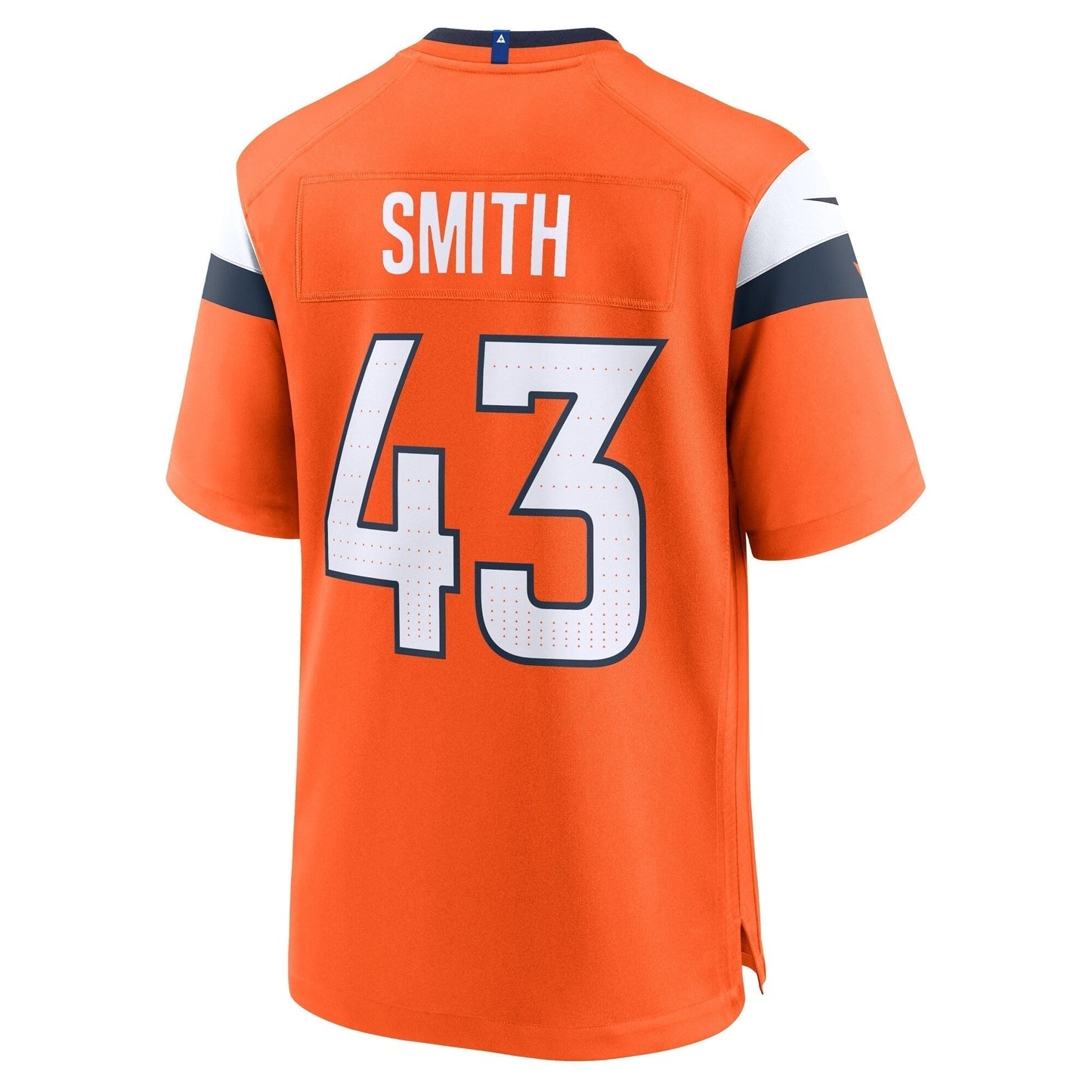 Keidron Smith Denver Broncos  Team Game Jersey -  Orange