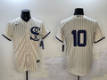 Men's Chicago White Sox Yoan Moncada Cream Replica Player Jersey