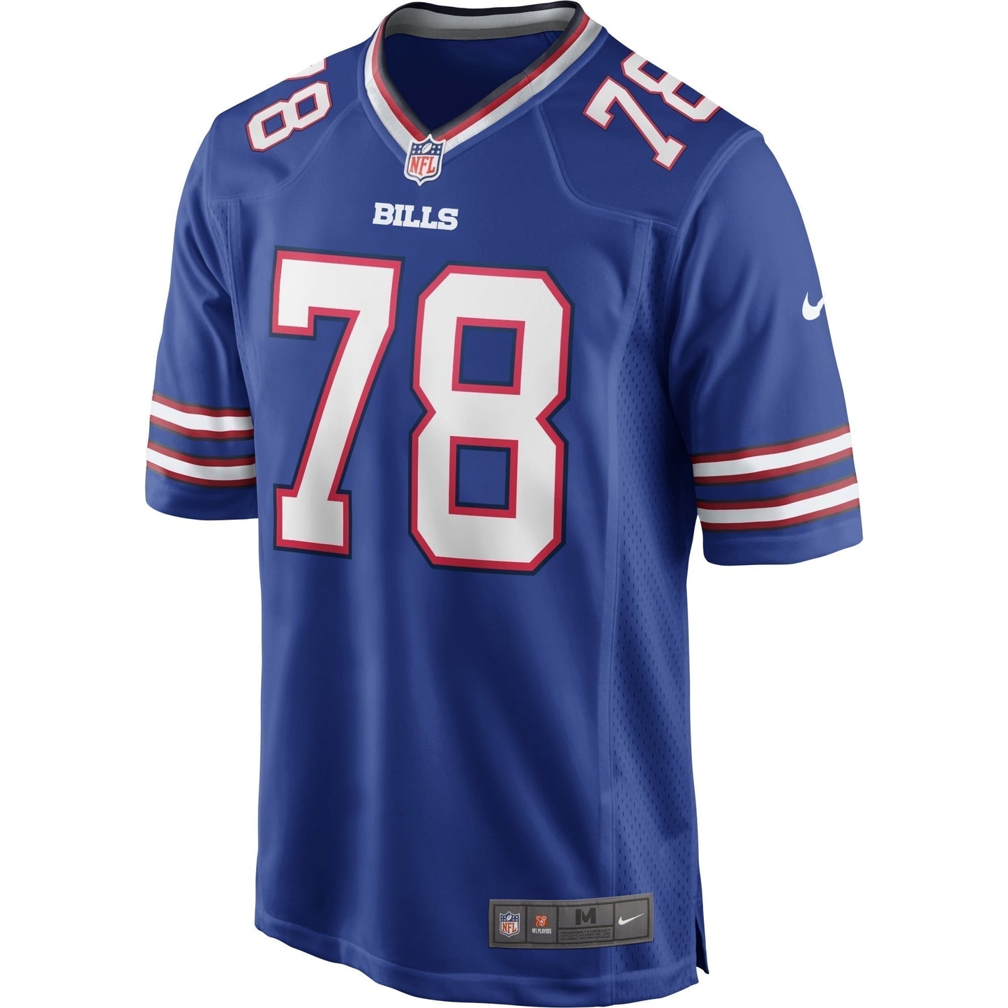Bruce Smith Buffalo Bills  Game Retired   Jersey - Royal