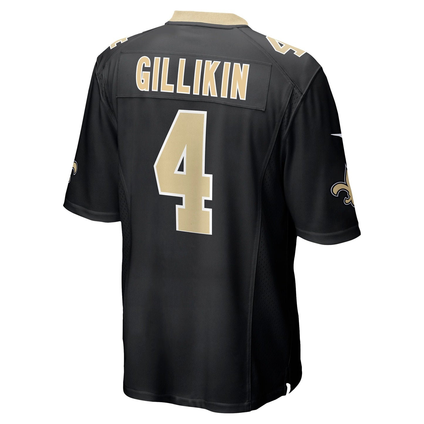 Blake Gilikin New Orleans Saints  Game   Jersey - Black