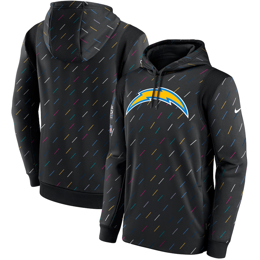 Men's Los Angeles Chargers 2021 Salute to Service Hoodie Black