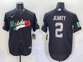 Men's Las Vegas Raiders Ashton Jeanty Black Team Player Jersey