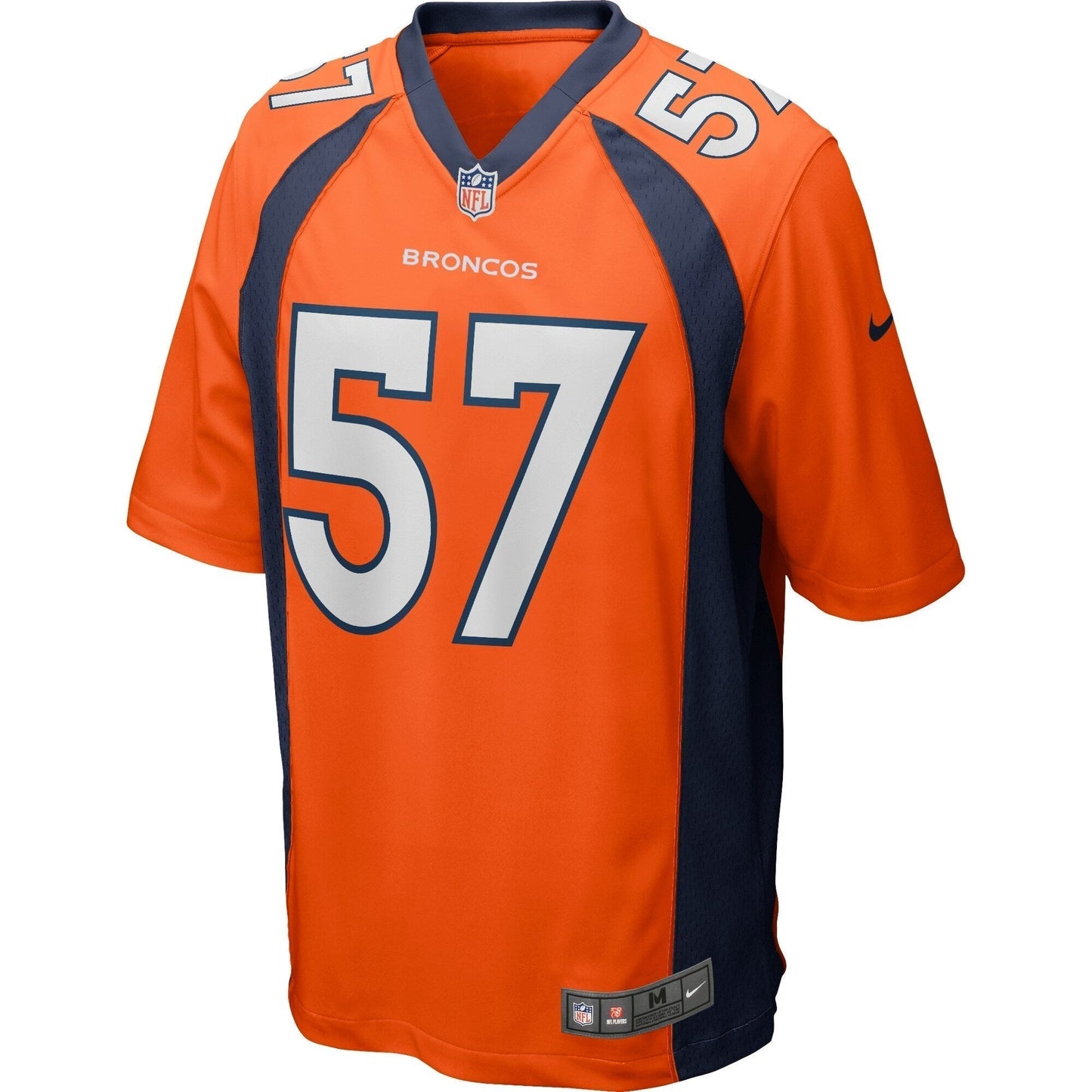 Tom Jackson Denver Broncos  Game Retired   Jersey - Orange