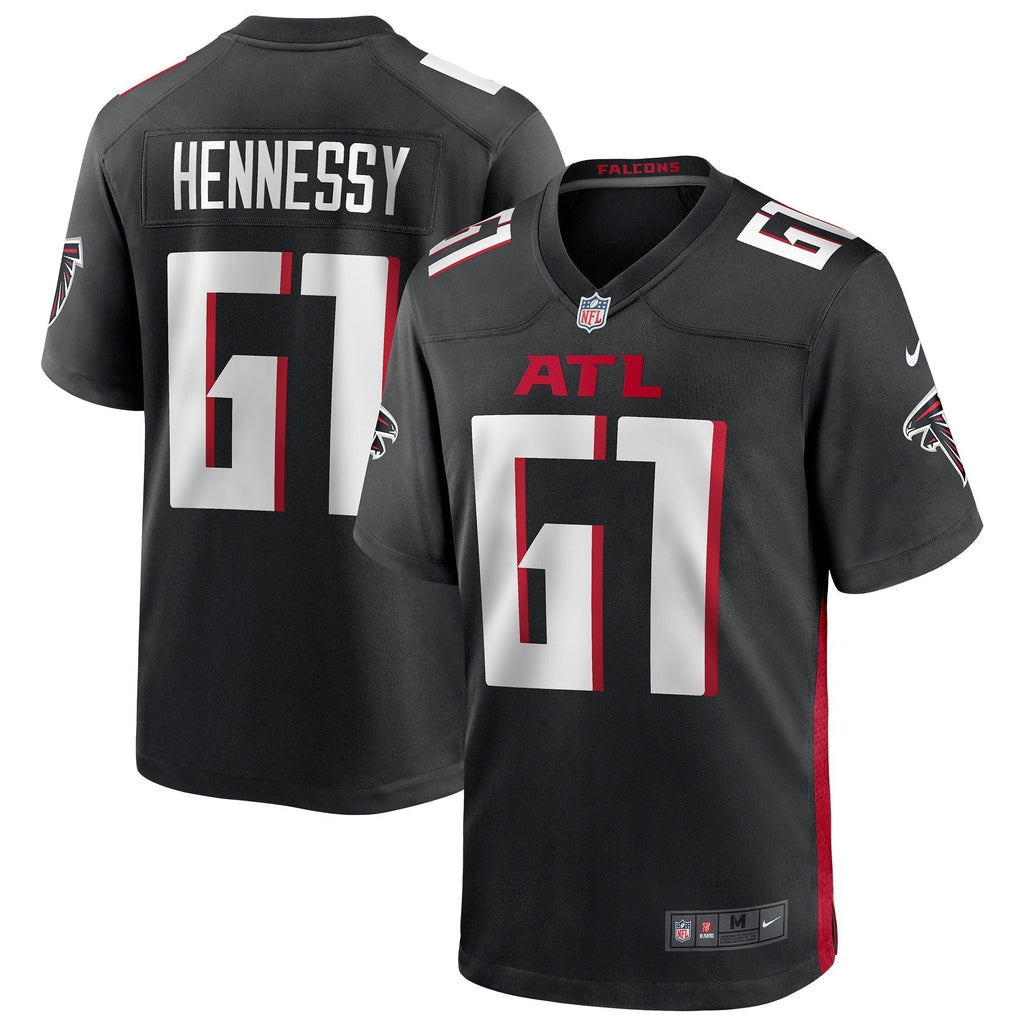 Matt Hennessy Atlanta Falcons    Game Jersey - Black