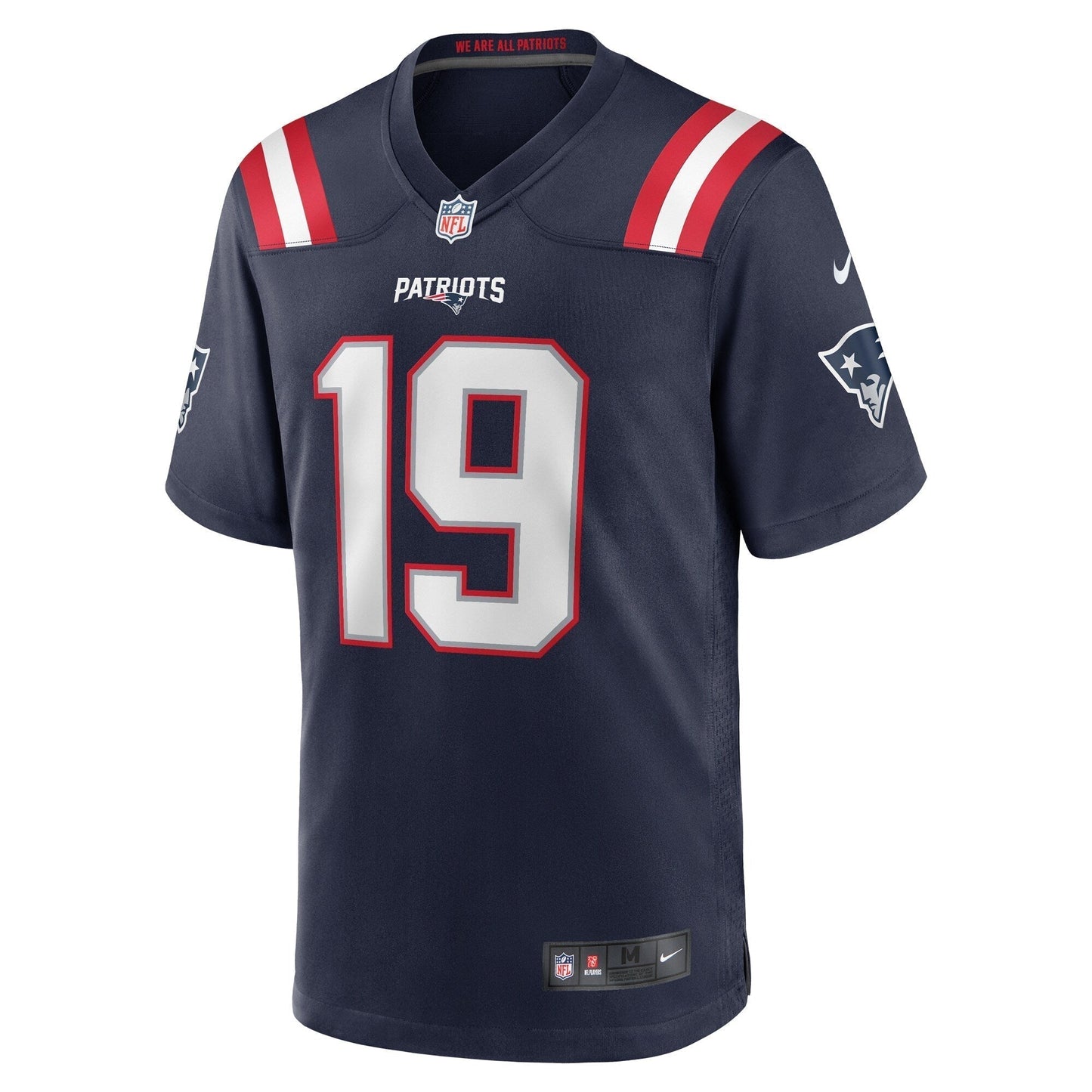 Garrett Gilbert New England Patriots  Home Game   Jersey - Navy