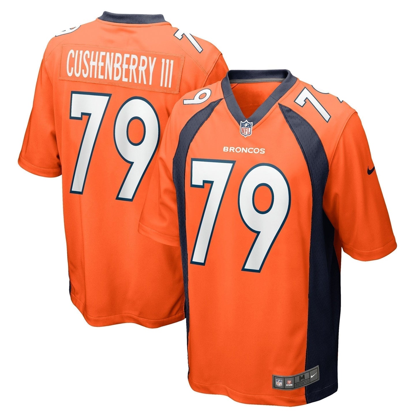 Lloyd Cushenberry III Denver Broncos  Game   Jersey - Orange