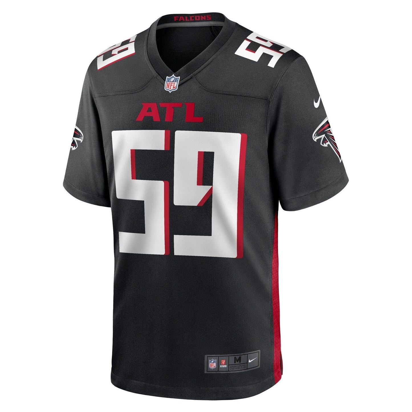 Andre Smith Atlanta Falcons   Game Jersey -  Black
