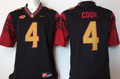 Men's Florida State Seminoles Dalvin Cook Black Player Game Jersey