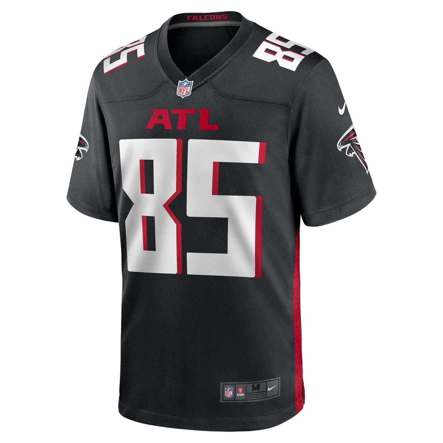 Ross Dwelley Atlanta Falcons  Team Game Jersey -  Black