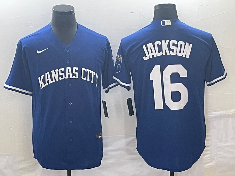 Men's Kansas City Royals Bo Jackson Royal Alternate Cooperstown Collection Replica Player Jersey