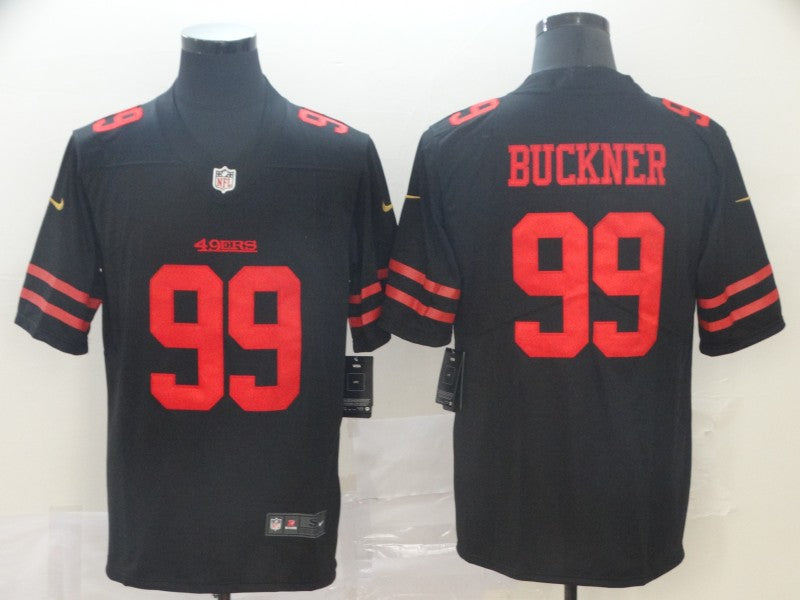 Men's San Francisco 49ers DeForest Buckner Black Game Jersey