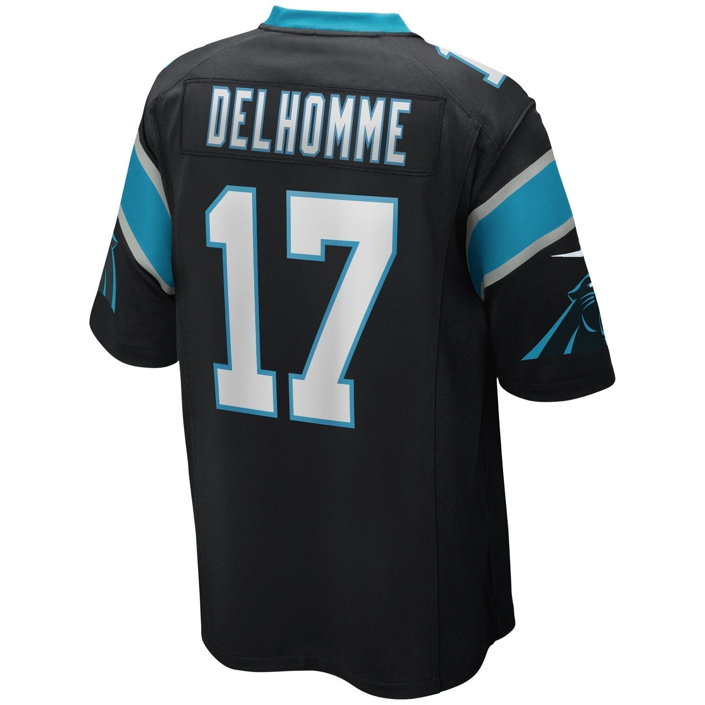Jake Delhomme Carolina Panthers  Game Retired   Jersey - Black