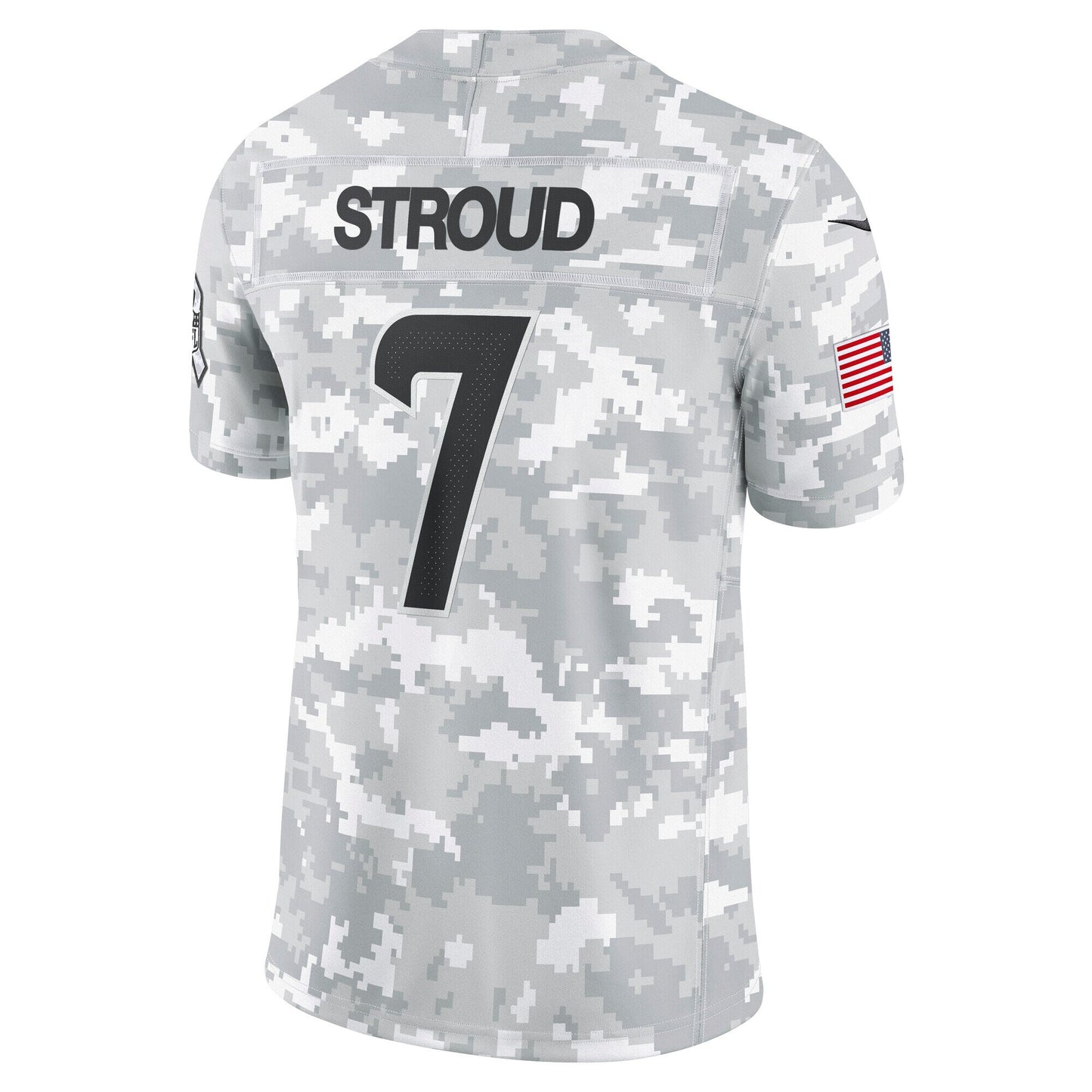 C.J. Stroud Houston Texans  2024 Salute to Service Limited Jersey - Arctic Camo