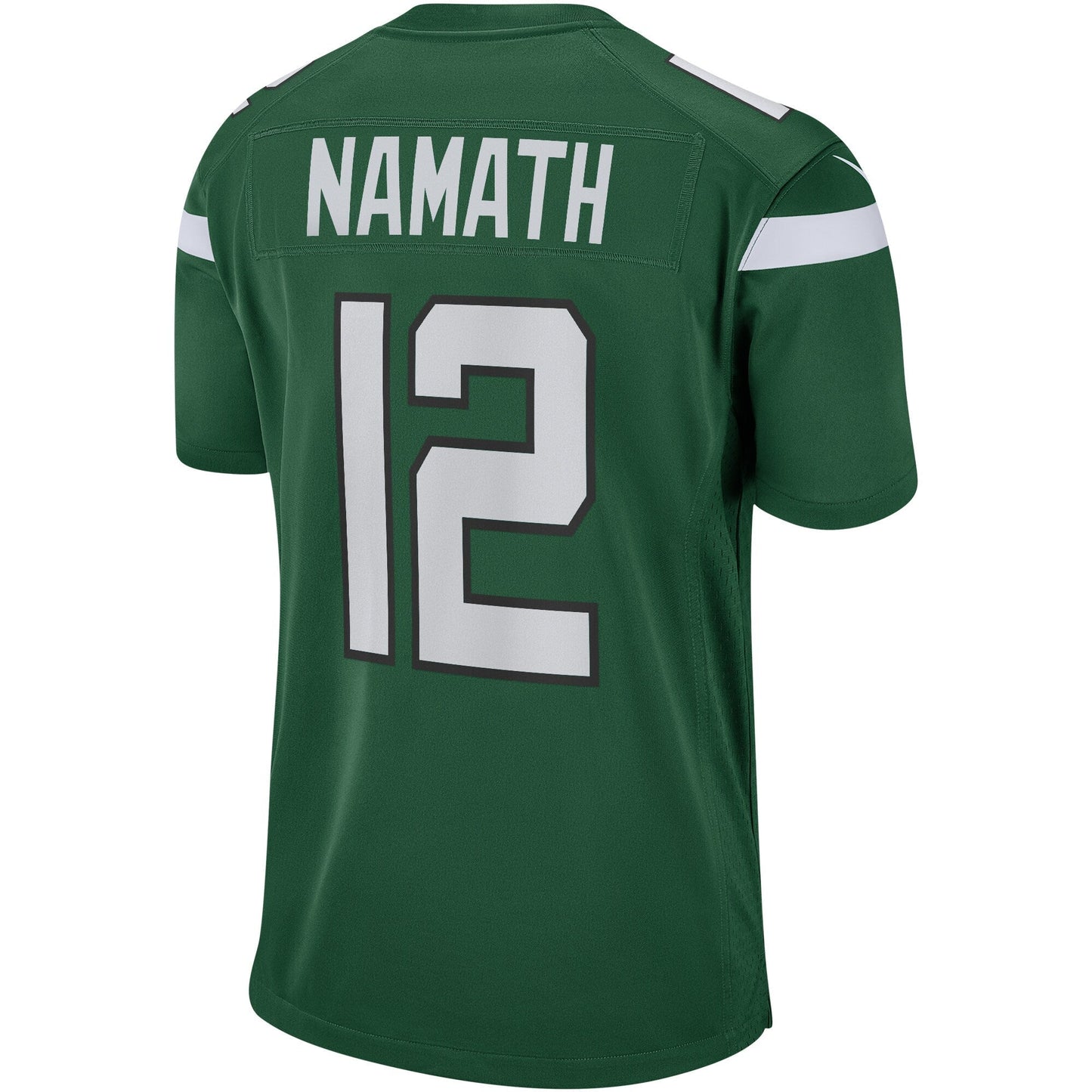 Joe Namath New York Jets  Game Retired   Jersey - Gotham Green
